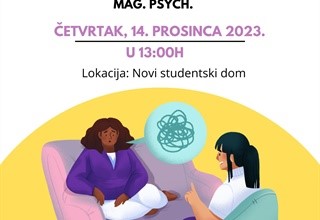 Pitaj psihologa (Studentsko savjetovalište) - 14.12.2023.