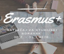 Erasmus+ Natječaj za financiranje mobilnosti studenata u svrhu studijskog boravka za ak. god. 2020./2021.