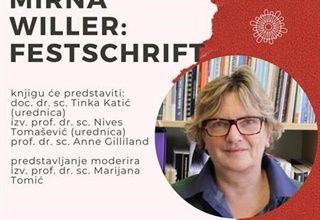 Predstavljanje knjige “Mirna Willer: Festschrift”