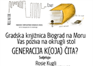 Okrugli stol "Generacija K(oja) čita?