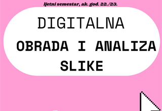 Novi izborni kolegij - Digitalna obrada i analiza slike