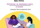 Pitaj psihologa (Studentsko savjetovalište) - 14.12.2023.